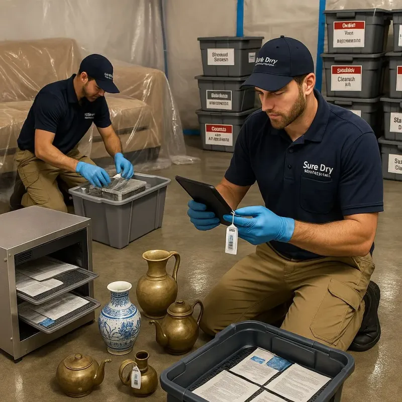 Content Protection and Restoration process in Kensington, CA