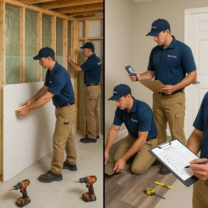 Repairs and Reconstruction process in Kensington, CA